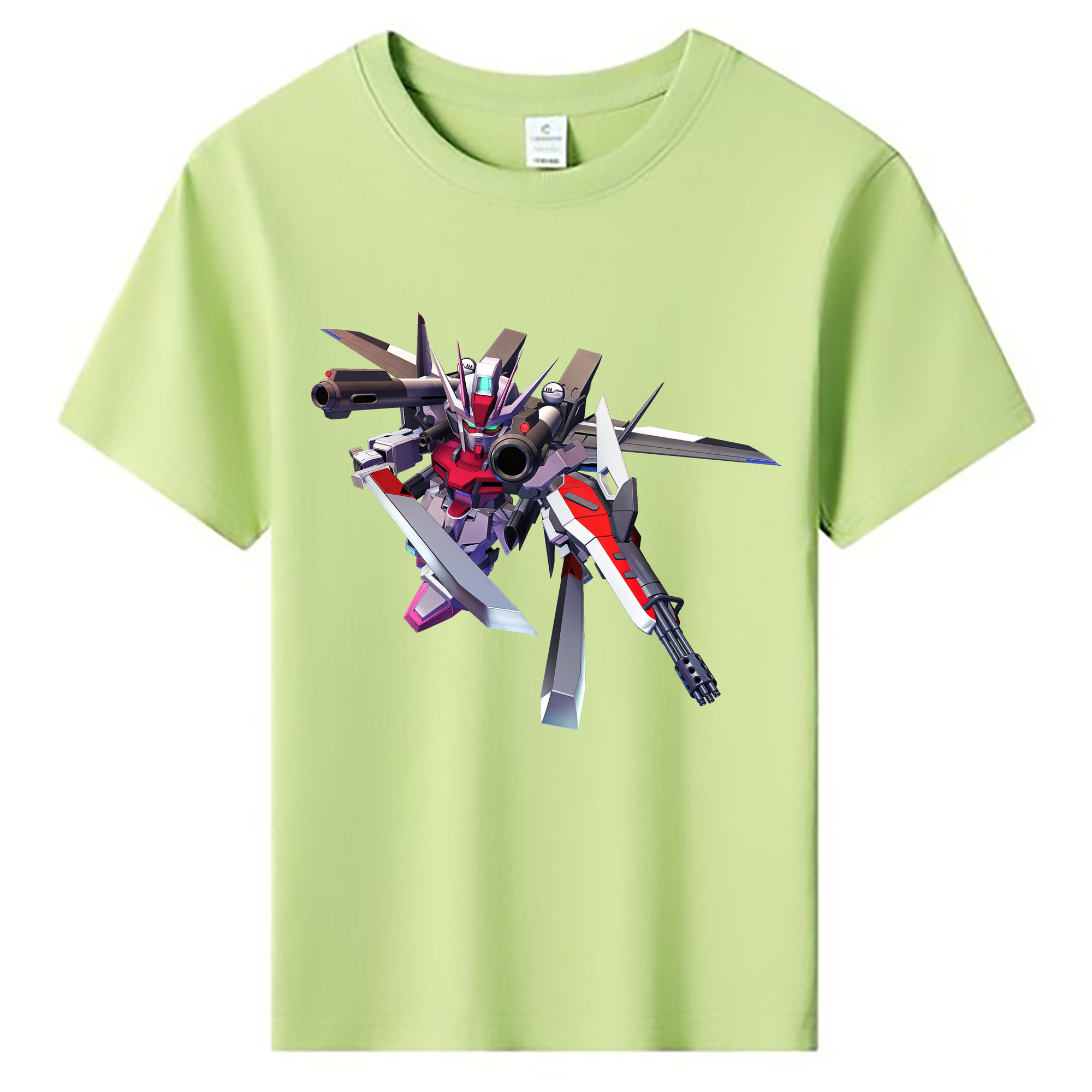 （画像用） 機動戦士ガンダム Mobile Suit Gundam 綿100％キッズTシャツ（フロントプリント）